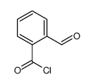 Benzoyl chloride, 2-formyl- (9CI) Structure