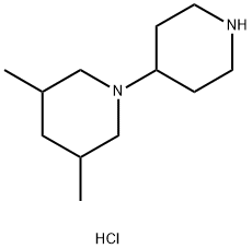 3,5-Dimethyl-1-(piperidin-4-yl)piperidine dihydrochloride Structure