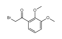 2,3-dimethoxyphenacyl bromide Structure