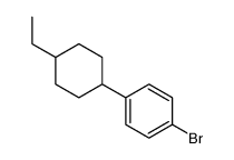 1-Bromo-4-(4-ethylcyclohexyl)benzene Structure