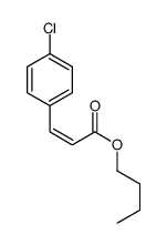 butyl 3-(4-chlorophenyl)prop-2-enoate结构式