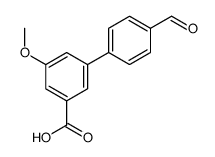 3-(4-formylphenyl)-5-methoxybenzoic acid Structure