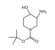 反式-3-氨基-4-羟基哌啶-1-甲酸叔丁酯图片