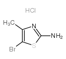 2-氨基-5-溴-4-甲基噻唑盐酸盐结构式