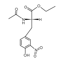 Ac-3-nitroTyr-OEt结构式
