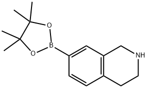 1,2,3,4-四氢异喹啉-7-硼酸频哪醇酯结构式