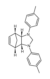 endo-3,5-di(p-tolyl)-3,5-diazatricyclo[5.2.1.0]dec-8-ene结构式