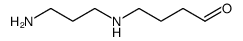 1-(3-aminopropyl)-4-aminobutyraldehyde Structure