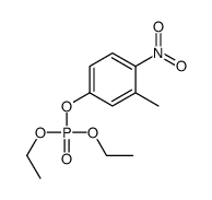 diethyl (3-methyl-4-nitrophenyl) phosphate Structure