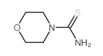 吗啉-4-硫代甲酰胺结构式