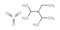 N-ethyl-N-propan-2-ylpropan-2-amine,sulfur trioxide Structure