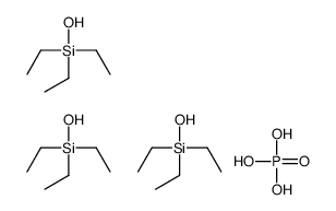 Tris(triethylsilyl)Phosphate Structure