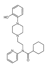 Desmethyl-WAY-100635 Structure