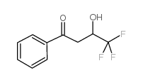 4,4,4-三氟-3-羟基-1-苯基丁烷-1-酮结构式