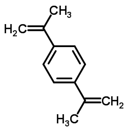 p-diisopropenylbenzene Structure