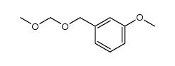 3-methoxy-1-(methoxymethoxy)methyl benzene Structure