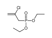 2-chloro-3-diethoxyphosphorylprop-1-ene结构式