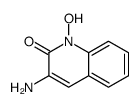 3-Amino-1,2-dihydro-1-hydroxy-2-quinolinone结构式