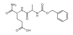 benzyloxycarbonylalanyl-D-isoglutamine Structure