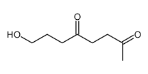 8-hydroxyoctane-2,5-dione Structure