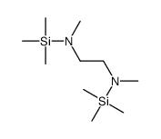 N,N'-dimethyl-N,N'-bis(trimethylsilyl)ethane-1,2-diamine结构式