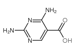 2,4-diaminopyrimidine-5-carboxylic acid Structure