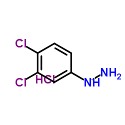 3,4-二氯苯肼盐酸盐结构式