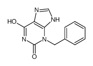 3-苄基-1H-嘌呤-2,6(3h,7h)-二酮结构式