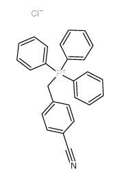 (4-cyanobenzyl)triphenylphosphonium chloride Structure