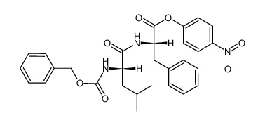 Z-L-Leu-L-Phe-PNP结构式