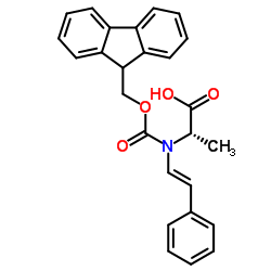 Fmoc-L-Styrylalanine Structure