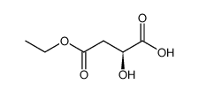 (S)-Malic acid β-ethyl ester结构式