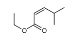 ethyl 4-methylpent-2-enoate结构式