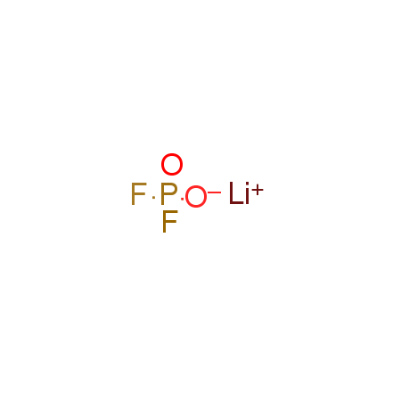 二氟磷酸锂结构式