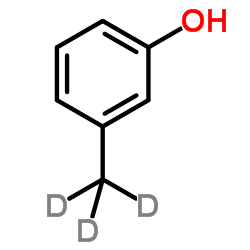 间甲酚-D3结构式