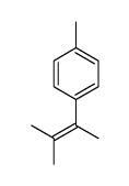 1-methyl-4-(3-methylbut-2-en-2-yl)benzene结构式