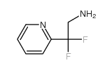 2,2-二氟-2-吡啶-2-基乙胺结构式