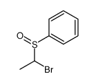 1-bromoethylsulfinylbenzene Structure