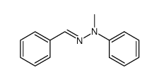 N-methyl-N-phenylhydrazone of benzaldehyde Structure