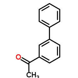 1-([1,1'-联苯]-3-基)乙酮结构式