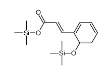 3-[2-[(Trimethylsilyl)oxy]phenyl]acrylic acid trimethylsilyl ester Structure