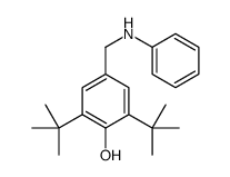 4-(anilinomethyl)-2,6-ditert-butylphenol Structure