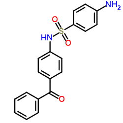 4-Amino-N-(4-benzoylphenyl)benzenesulfonamide Structure