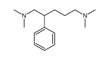 N,N,N',N'-Tetramethyl-2-phenyl-1,5-pentanediamine结构式