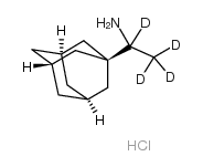 盐酸金刚乙胺-D4结构式