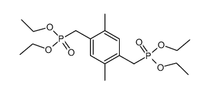 1,4-[di(diethylmethylenephosphonato)]-2,5-dimethylbenzene结构式
