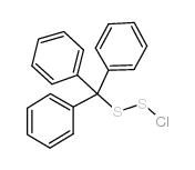 氯化三苯基甲基二硫化物结构式