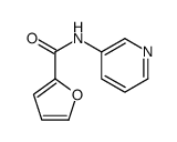 N-pyridin-3-ylfuran-2-carboxamide结构式
