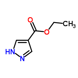 4-吡唑甲酸乙酯结构式