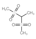 Ethane,1,1-bis(methylsulfonyl)- Structure